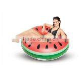 2017 Hot Selling Swimming Water Game Toys Leasure Giant Inflatable Watermelon Pool Float Outdoor Swim Ring for Adults and Kids thumbnail-2