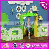 Top Fashion Kindergarten Playground Wooden Kids Activity Center W08C180 thumbnail-6