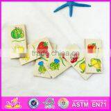 2016 New and Popular Children Wooden Cartoon Domino W15A064 thumbnail-6