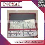 Pvc Window Counter Mat With Window for Interchangeable Inserts Rubber Pad thumbnail-2