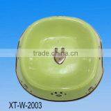 Antique Customized Dog Food Dish thumbnail-1