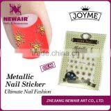 2016 Nail Art 3d Metal Flower Nail Decoration Sticker thumbnail-1