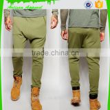 Men's jogger pants plus size jogger pants for man 100% cotton fabric pants