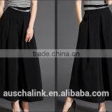 Auschalink Women Elegant High Waist Loose Dress Pants Customized thumbnail-6