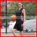 Breathable and Cool Womens/ Lades Sublimation Basketball Uniform thumbnail-1