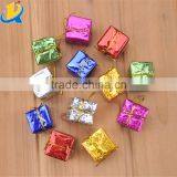 Newest Design Best Quality Colorful Square Christmas Small Gift Ornament thumbnail-1