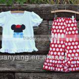 Custom Skirted Retro Minnie Outfit Baby Clothes thumbnail-1