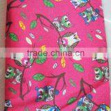 Fashion High Quality Lady Hot Shoes Rose Stripe Owl Cotton Canvas Wallet thumbnail-5