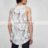OEM Factory Man Tank Top Summer Vest Custom Printing Vest thumbnail-3