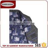 2017 Made In China Vintage Trendy Checked Suit Jacket Blazer Men Suit thumbnail-4