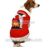 Fireplace Dog Sweater With 3D Stockings Knitting Christmas Dog Sweater XXXS To XXXL thumbnail-1