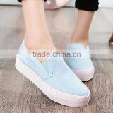 Zm35607a Wholesale Casual Canvas Shoes Beautiful Girls Slip on Shoes thumbnail-4