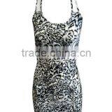 New Fashion Ladies Leopard Print Dress Sex And Breathable Party Dress thumbnail-1