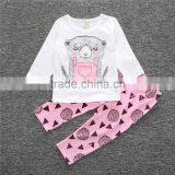 S17554A 2017 Kids Baby Girls Summer Clothes Set thumbnail-3