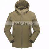 Dark Color Softshell Zipper-up Outdoor OEM Hik Ing Climbing Jacket thumbnail-3