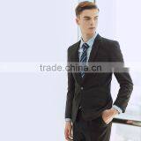 custom latest design black men slimming shaper suit men suit for wedding