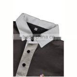 OEM Student School Uniform Manufactuers Long Sleeve Polo Shirt For Autumn Wearing thumbnail-5