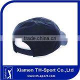 White Letters Black Golf Cap Hat thumbnail-3