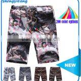 Hot Sale Fashionable Men National Cotton&linen Beach Shorts Custom Shorts in Guangzhou thumbnail-1