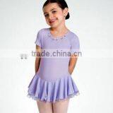 2014cute New Girls Practice Skirt Purple---hot Practice Skirted Leotard - Hot Kids Practice Dance Costume -children and Adults thumbnail-1