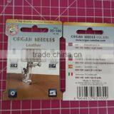 ORGAN NEEDLES Domestic Sewing Needles 130/705H For Leather Meterail 1Pack = 5 Pcs thumbnail-1