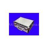 Silver Aluminum Carrying Cases 40*W150*100mm With Metal Lock For Makeup thumbnail-1