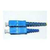 Draka SC / PC Fiber Optic Cable Assemblies Single Mode With Short Boot