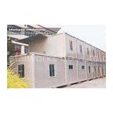 20ft dormitory container house with EPS sandwich panel and aluminum sliding window