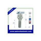 M12 * 1.5 Car Accessory Wheel Lock Bolts Total 55mm Tall 28mm Shank thumbnail-1