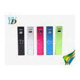 Handheld 1800mAh USB Colorful Power Bank for Cellphone / Tablet PC