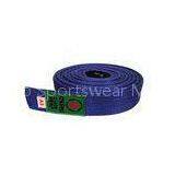 Blue Hemp Bjj Belt / Traditional Jiu Jitsu Belts 4CM width Cutting