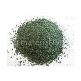 Green Sand Stone Coated Roofing Granules / Ceramic Colorful Granule