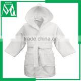 Soft Kids Hooded Robe Velour Fabric and Slippers thumbnail-1