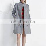 2015 New Design Ladies 100% Cashmere Coat for Winter