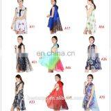 Latest Design Girls Bikini Swimwear Cover up Chiffon Beach Wear Blouse Summer Ladies Long Tops for Leggings thumbnail-1