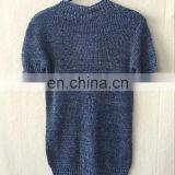 2017 Stylish Men Blue v Neck Nice Knit Soft Sweater t Shirt thumbnail-2