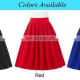 Belle Poque Women Midi Skirt 2016 Blue Vintage Skirts Pinup Skirt BP000154-3 thumbnail-5