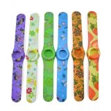 Silicone Papa Bracelet and Pvc Energy Wrist Strap for Children's Gifts thumbnail-1