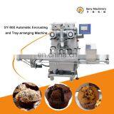 Seny Full Automatic Encrusting&Tray Arranging Filled Muffins Making Machine Price