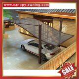 outdoor aluminium aluminum alloy metal PC polycarbonate parking carport car port shelter canopy awning cover shed