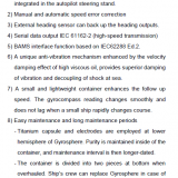Yokogawa CMZ900B2 GYRO COMPASS (Yokogawa Mercury Free Gyro Compass) thumbnail-3