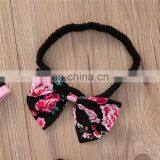 Summer Wear Clothes Little Girl Boutique Clothing Set Matching Printed Shorts 3 Piece Outfit thumbnail-4