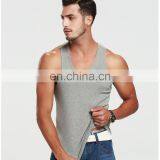 Wholesale Cheap Custom Muscle Men's Fitness Workout Bodybuilding Stringer Blank Vest Tank Top thumbnail-1