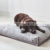 Washable Dog Bed Cushion Soft and Comfortable Fabric Dog Mat With Blanket thumbnail-5