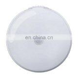 Manufacturer Round Battery Powered Wireless PIR Motion Sensor MINI Indoor Night Light thumbnail-1