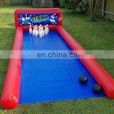 Giant Inflatable Human Bowling Pins Balloon Lanes Cheap Outdoor Inflatable Sport Bubble Bowling Ball Alley Set Game thumbnail-5