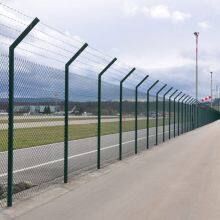 Chain Link Fence    Green Chain Link Fencing     Metal Palisade Fencing     stainless steel woven mesh