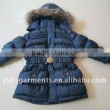 Girls Padded Jackets WITH NICE FUR ! 2012 Winter Season thumbnail-1