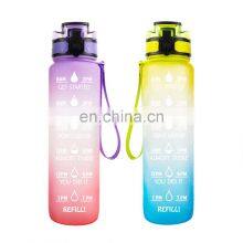 Hot Sales Water Bottle, 1000ml High Capacity Creative Sport Space Fruit Juice Plastic My Water Bottle Bpa Free/