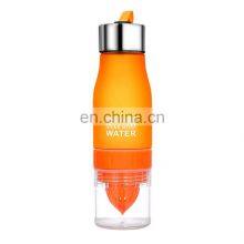 Newest Style H2O Private Label Fruit Plastic Infuser Water Bottle thumbnail-1